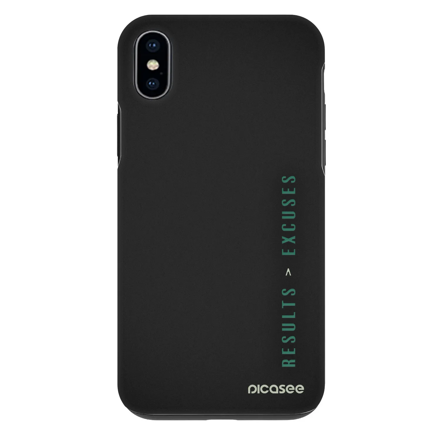 Picasee Fashion Case pentru Apple iPhone XS Max - Results x Excuses