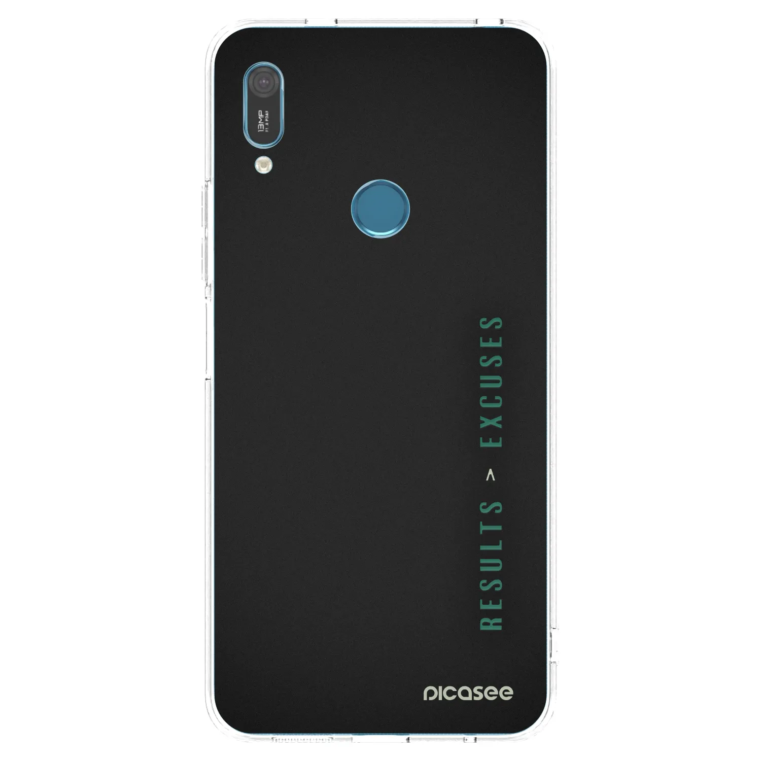 Picasee husă transparentă din silicon pentru Huawei Y6 2019 - Results x Excuses
