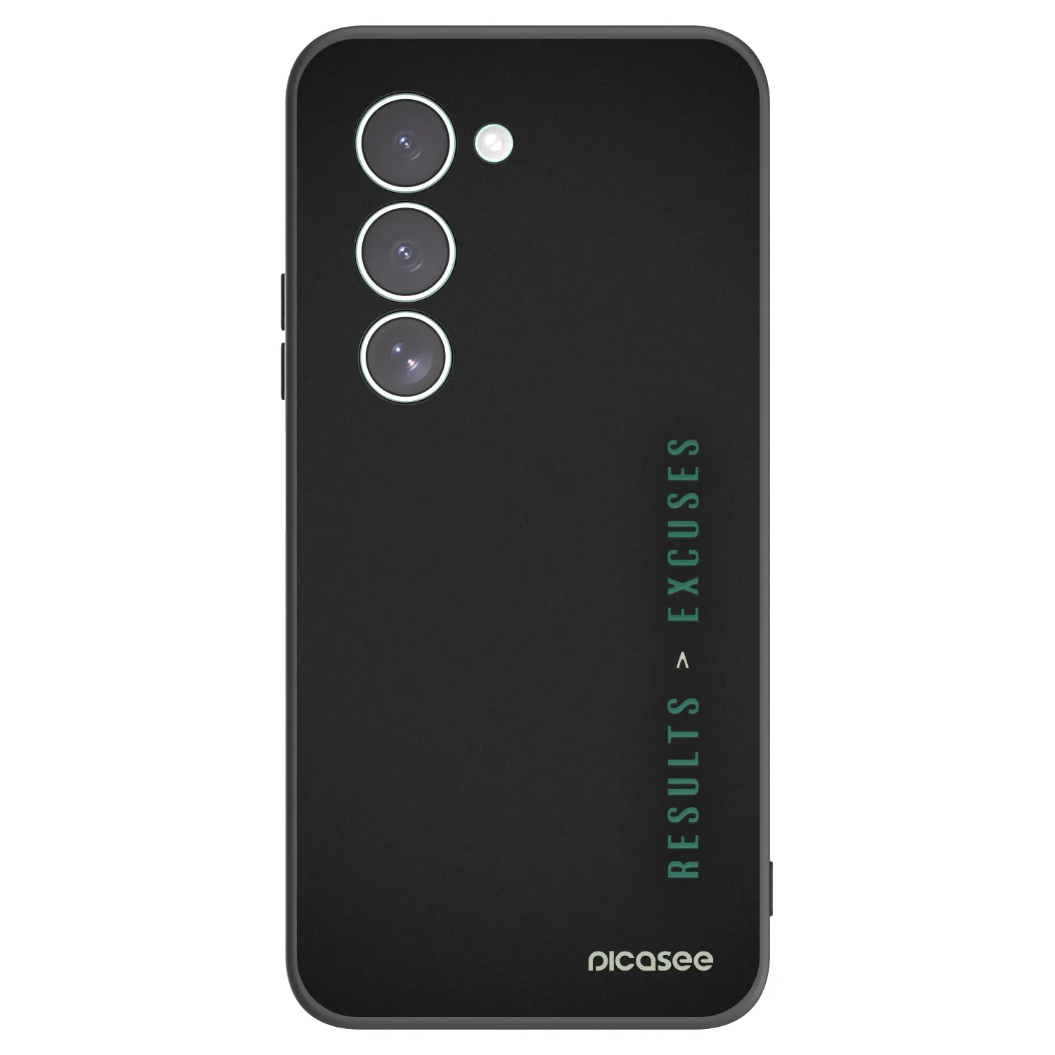 Picasee husă neagră din silicon pentru Xiaomi Redmi 15 5G - Results x Excuses