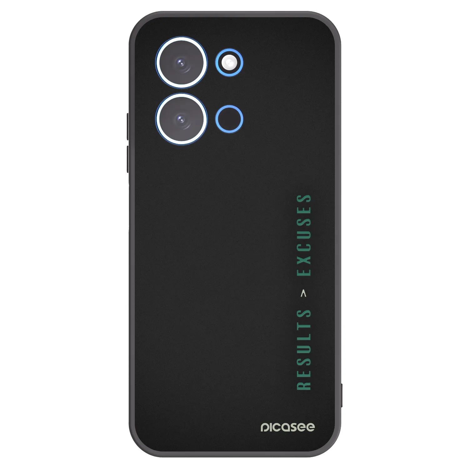Picasee husă neagră din silicon pentru Xiaomi Redmi 15C 4G - Results x Excuses