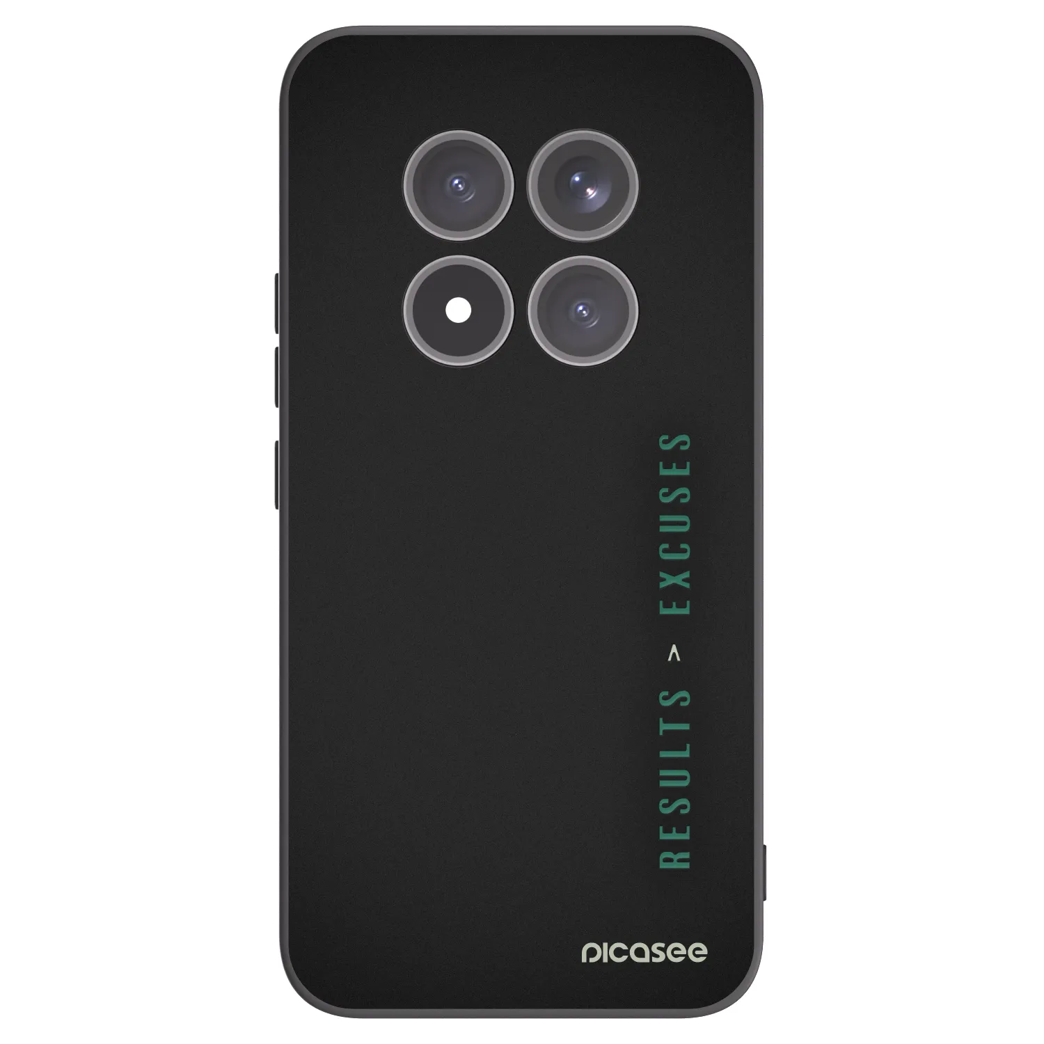 Picasee husă neagră din silicon pentru Xiaomi Redmi Note 15 Pro+ - Results x Excuses