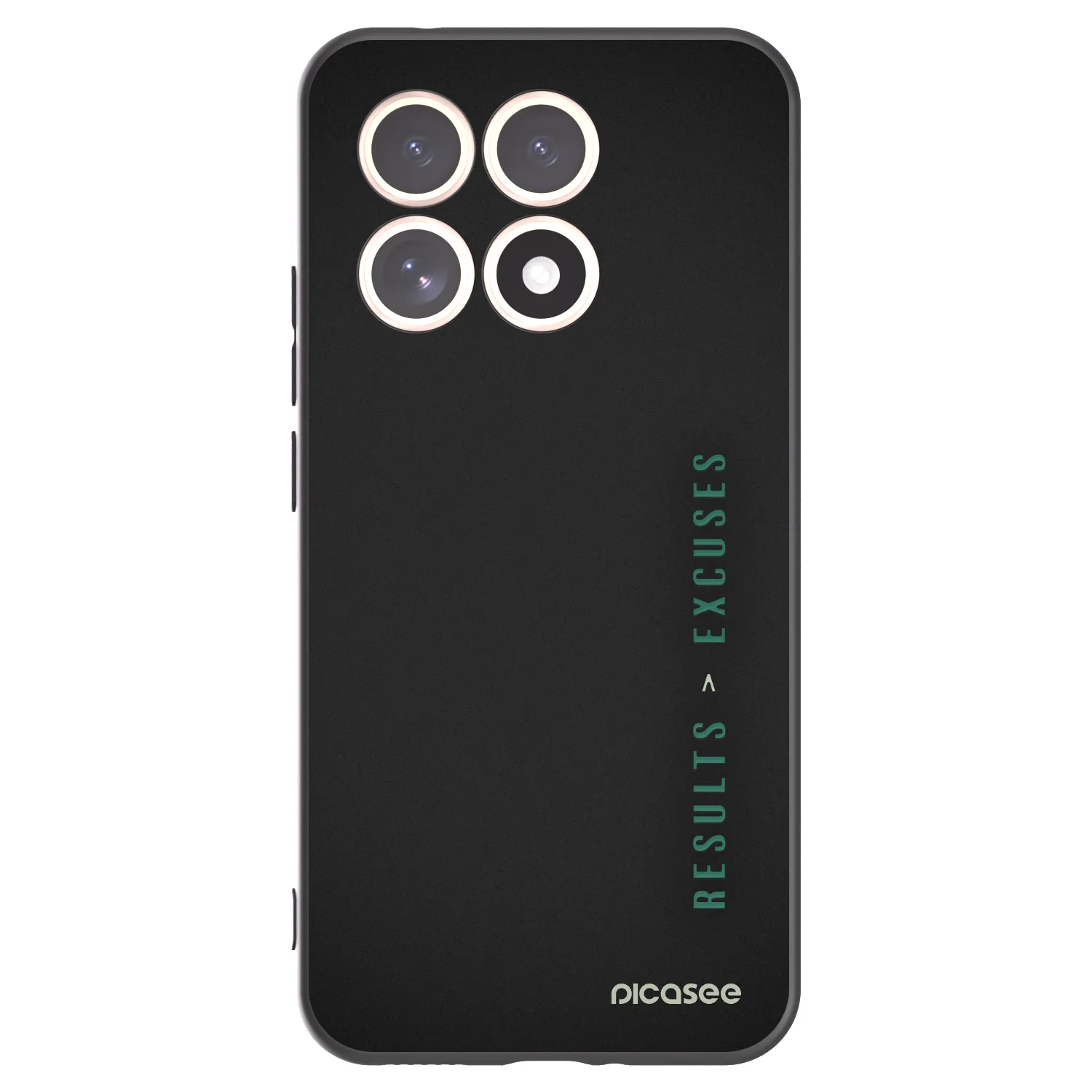 Picasee husă neagră din silicon pentru Xiaomi 15T - Results x Excuses