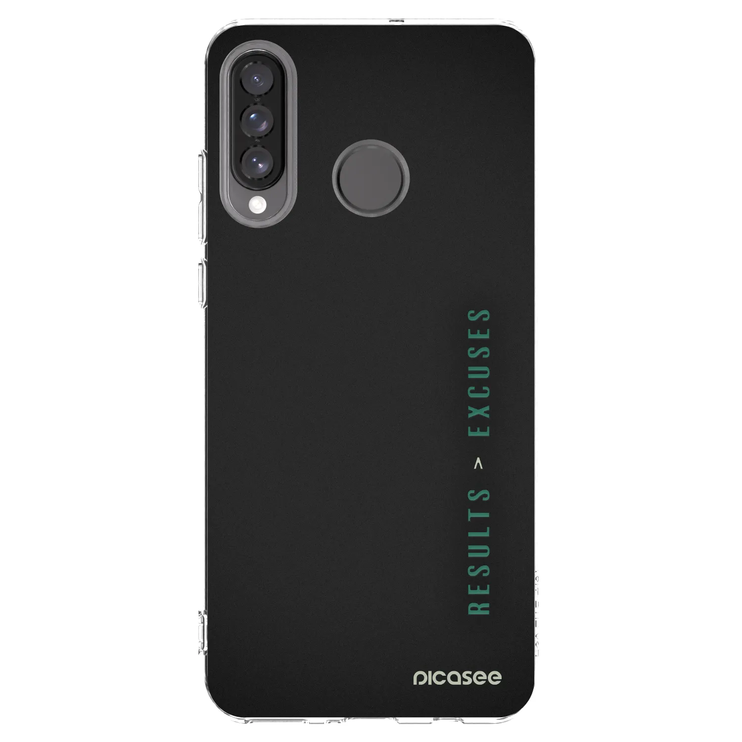 Picasee husă transparentă din silicon pentru Huawei P30 Lite - Results x Excuses