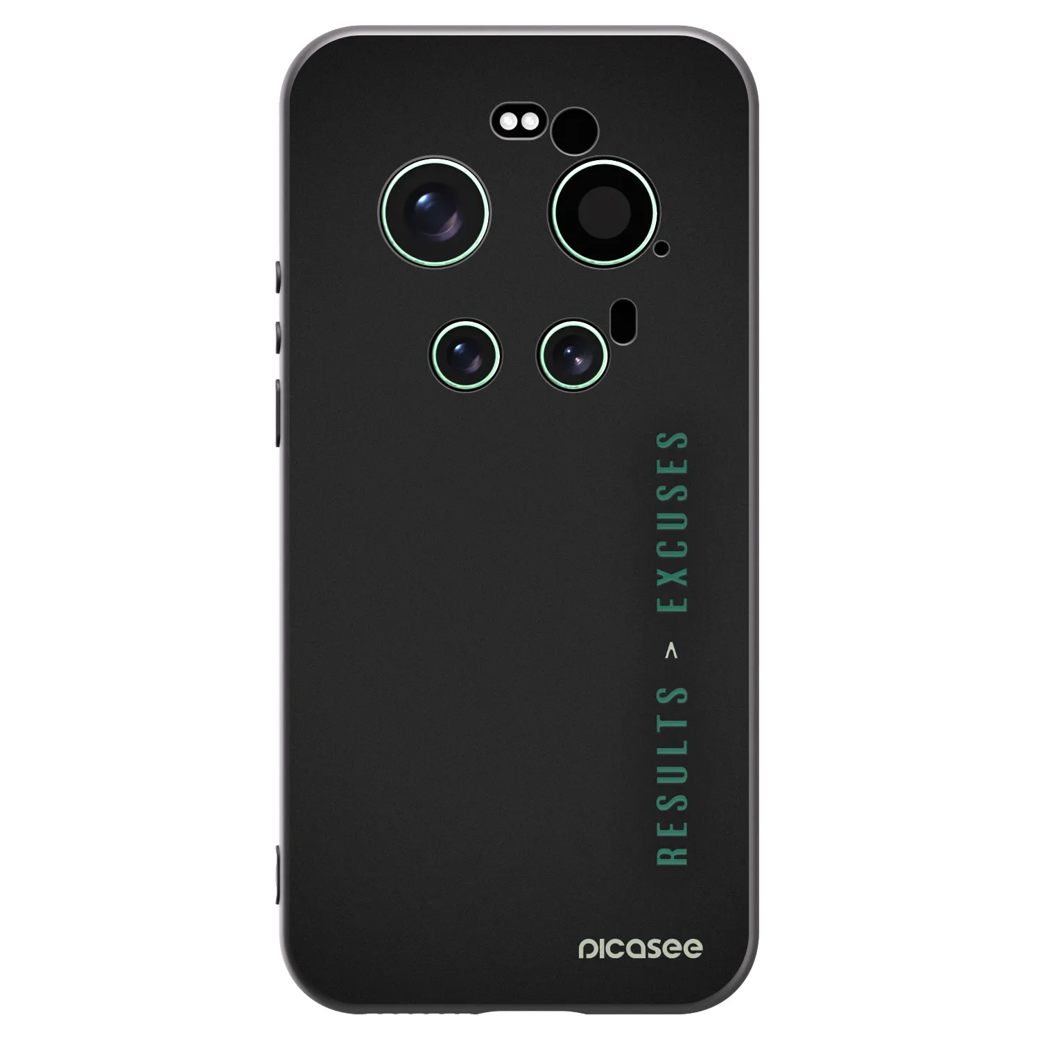Picasee husă neagră din silicon pentru Xiaomi 17 Ultra - Results x Excuses