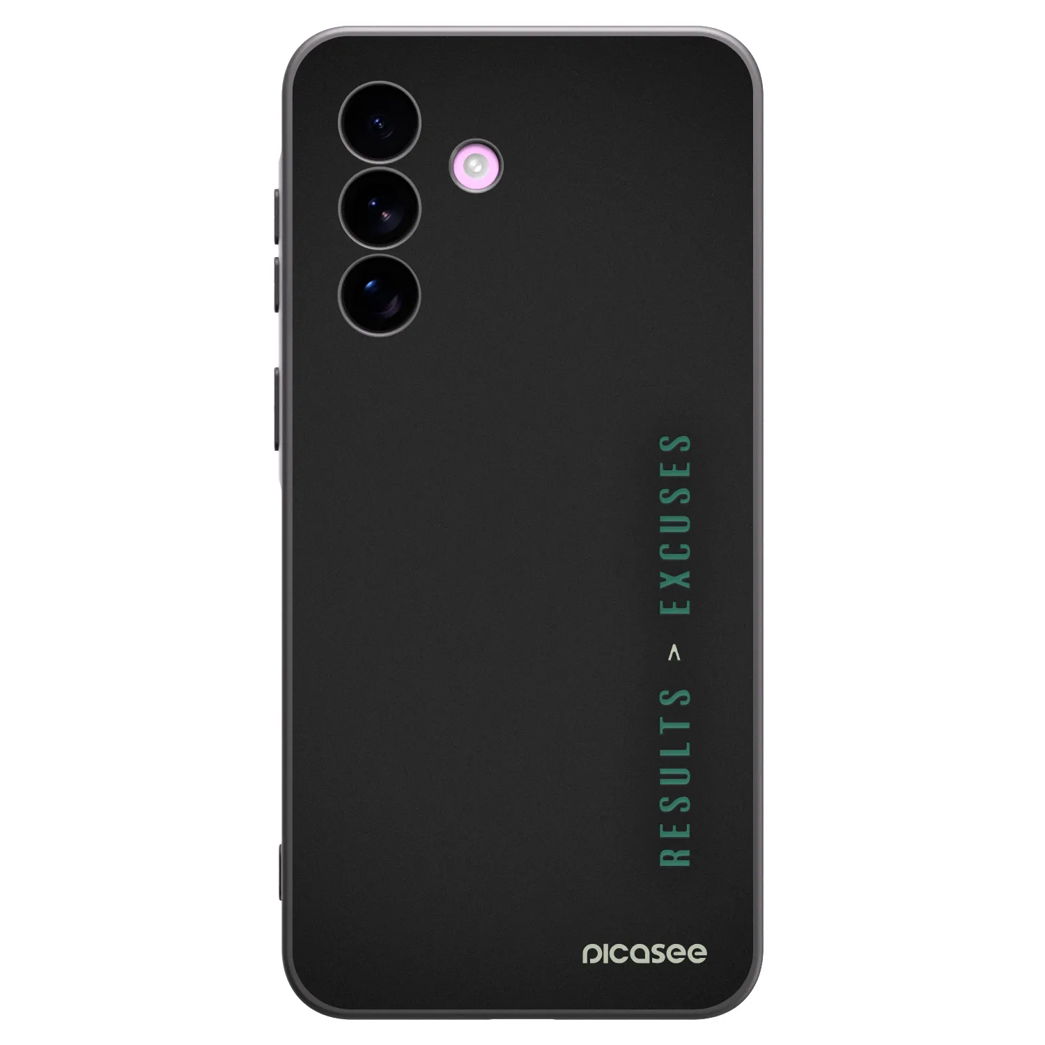 Picasee husă neagră din silicon pentru Samsung Galaxy A57 5G - Results x Excuses