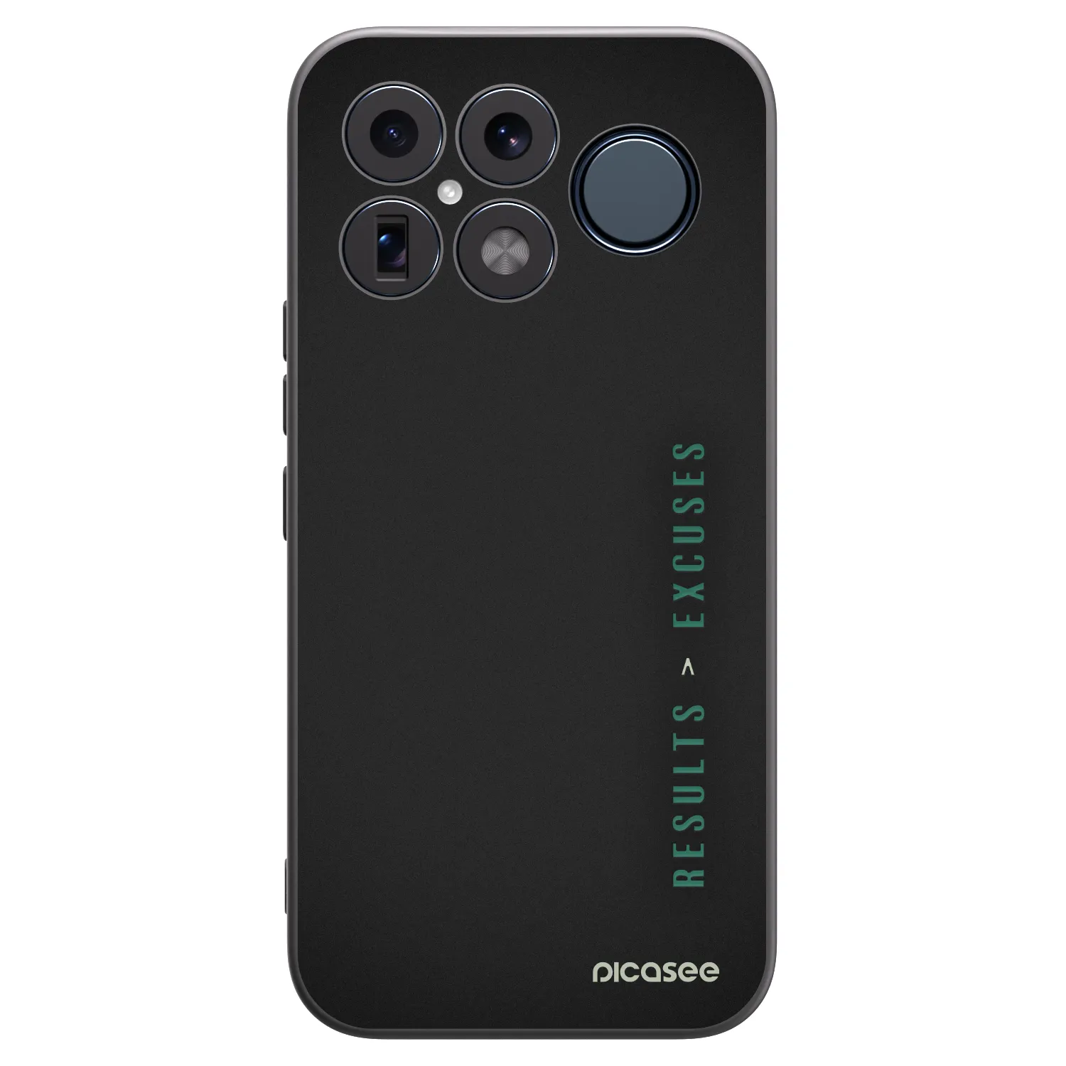 Picasee husă neagră din silicon pentru Xiaomi Poco F8 Ultra - Results x Excuses