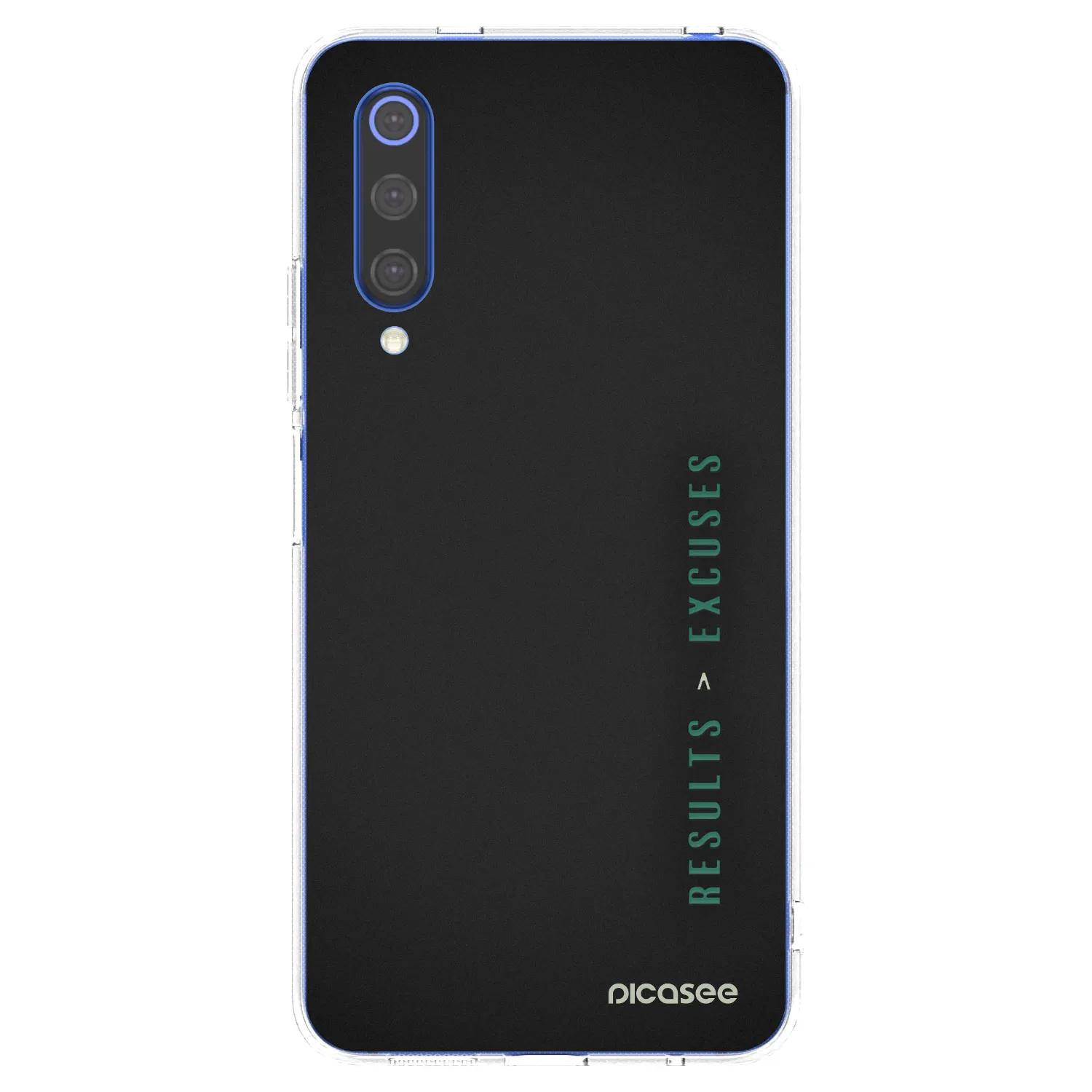 Picasee husă transparentă din silicon pentru Xiaomi Mi 9 SE - Results x Excuses