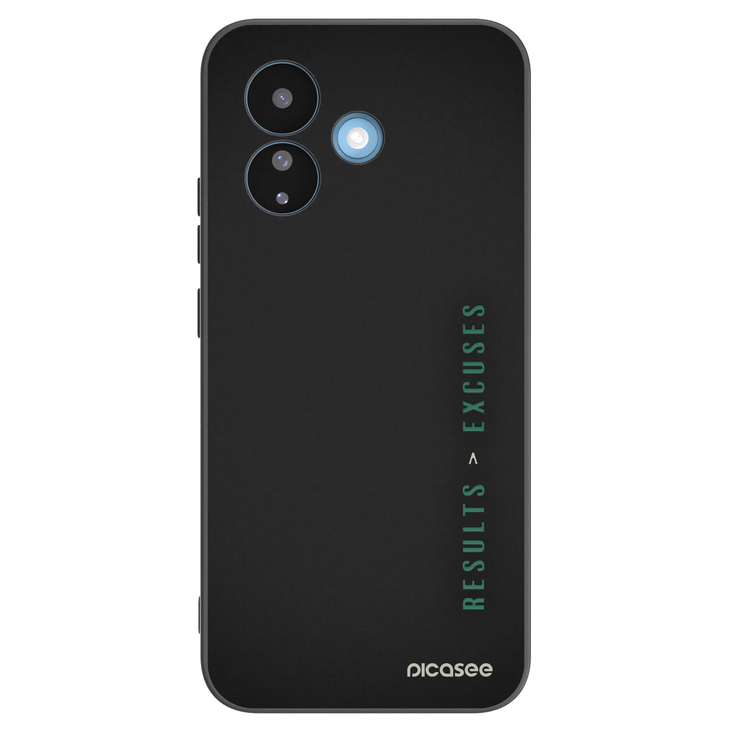 Picasee husă neagră din silicon pentru Xiaomi Redmi Note 17 Pro 5G - Results x Excuses