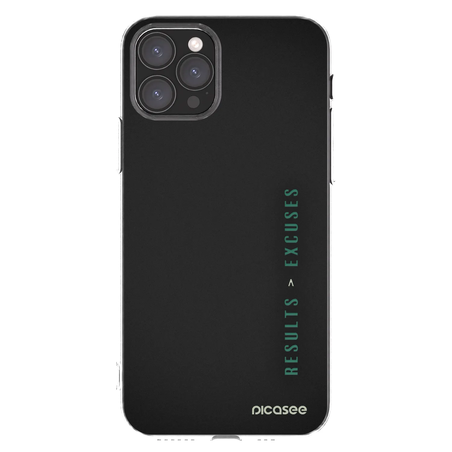 Picasee husă transparentă din silicon pentru Apple iPhone 11 Pro - Results x Excuses