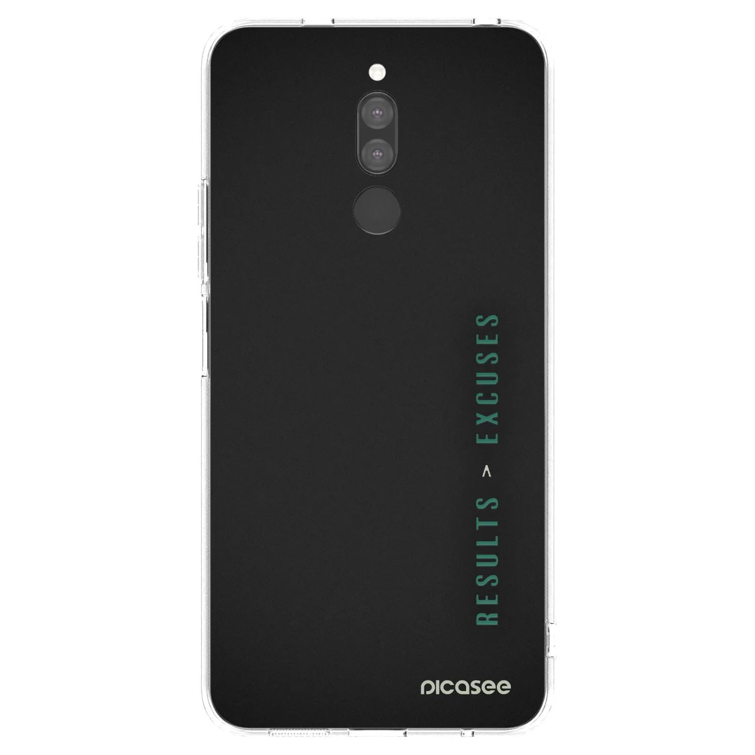 Picasee husă transparentă din silicon pentru Xiaomi Redmi 8 - Results x Excuses