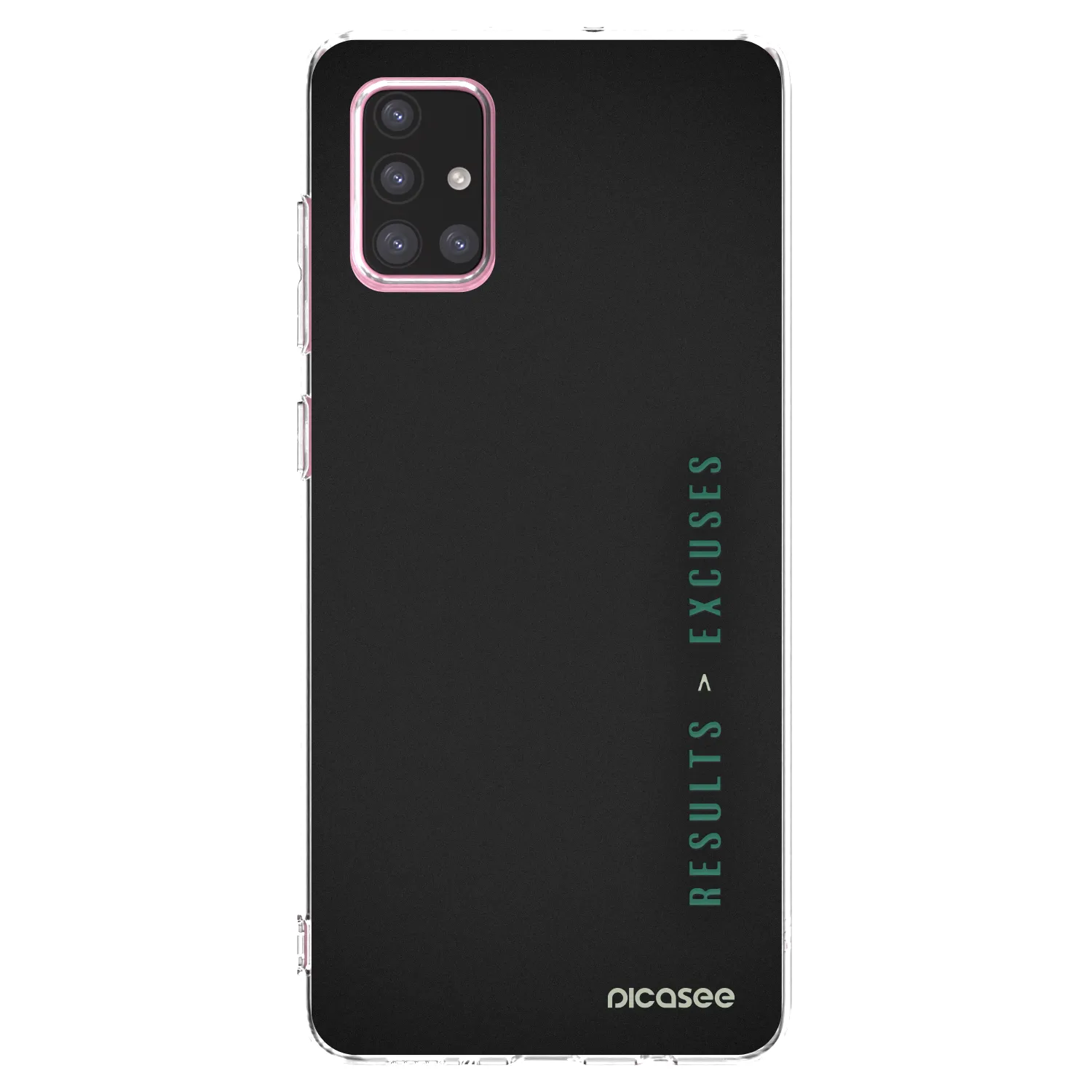 Picasee husă transparentă din silicon pentru Samsung Galaxy A71 A715F - Results x Excuses