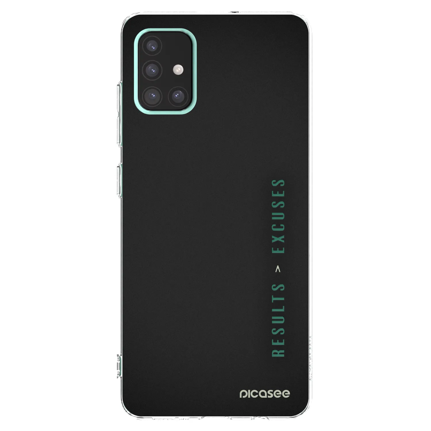 Picasee husă transparentă din silicon pentru Samsung Galaxy A51 A515F - Results x Excuses