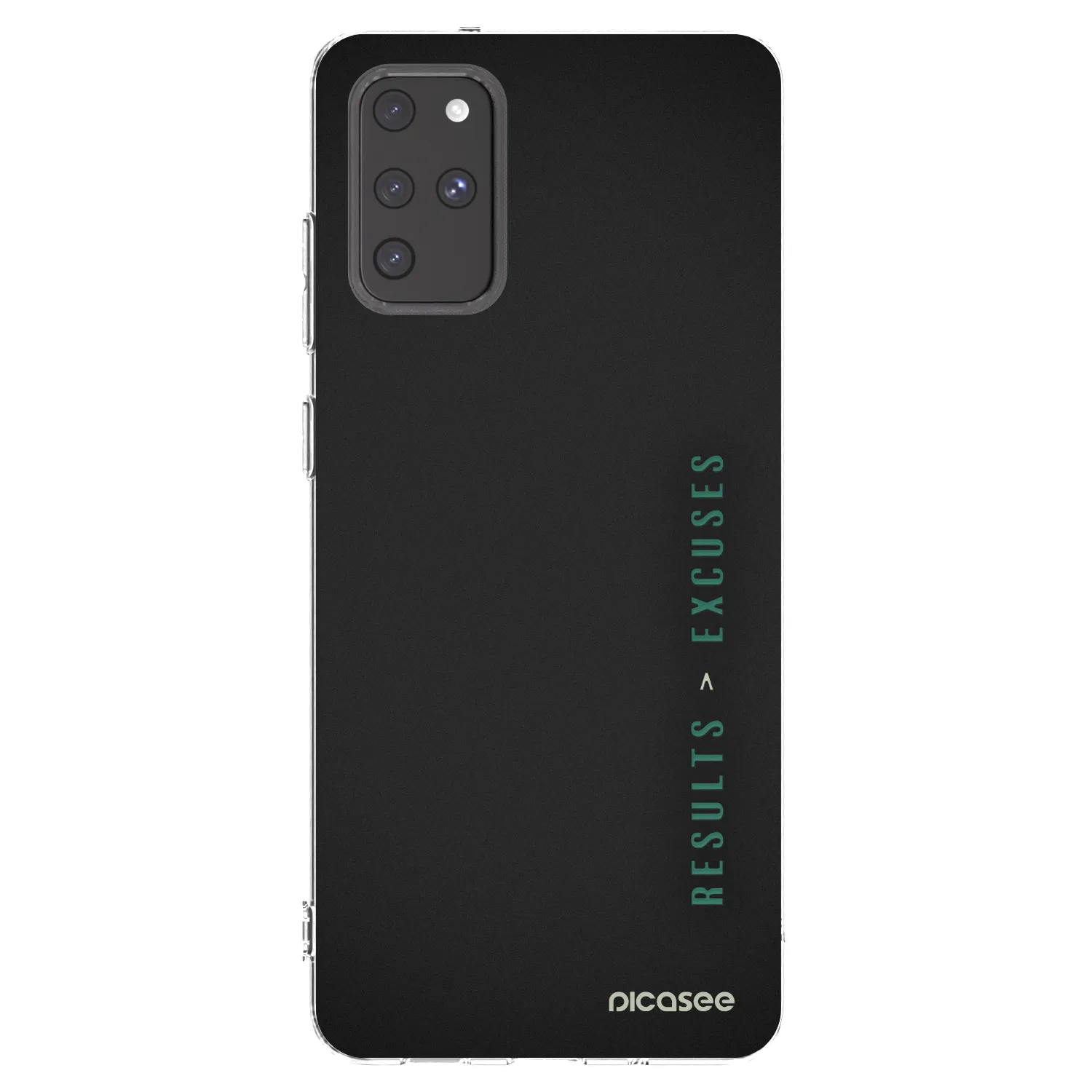 Picasee husă transparentă din silicon pentru Samsung Galaxy S20+ G985F - Results x Excuses