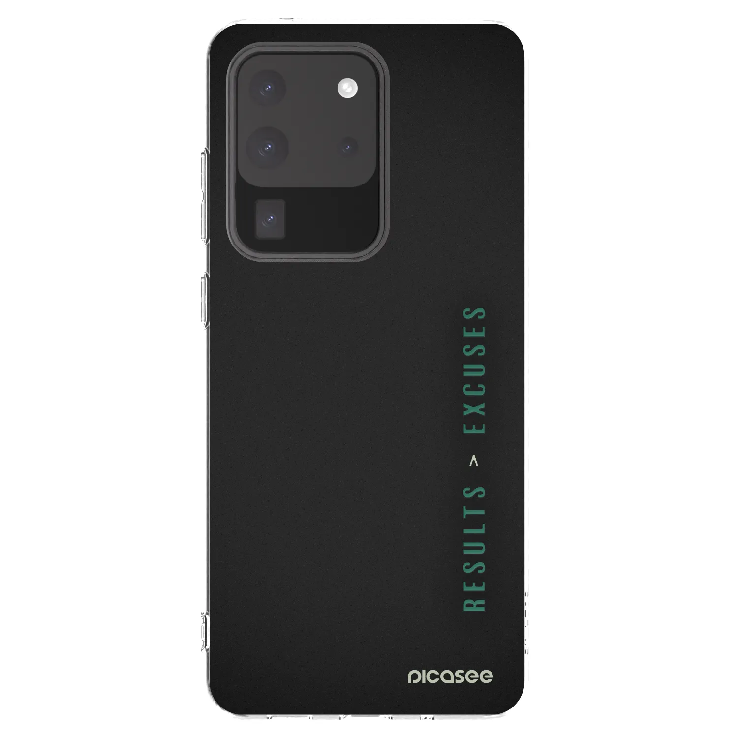 Picasee husă transparentă din silicon pentru Samsung Galaxy S20 Ultra 5G G988F - Results x Excuses