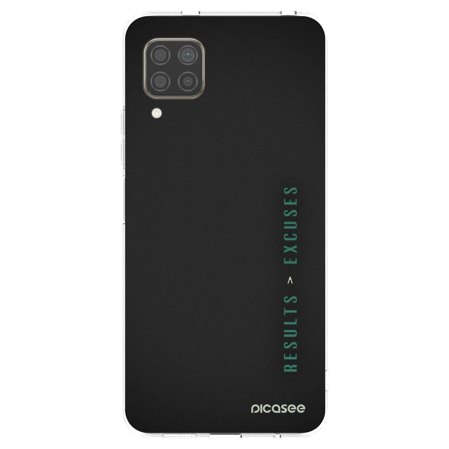 Picasee husă transparentă din silicon pentru Huawei P40 Lite - Results x Excuses