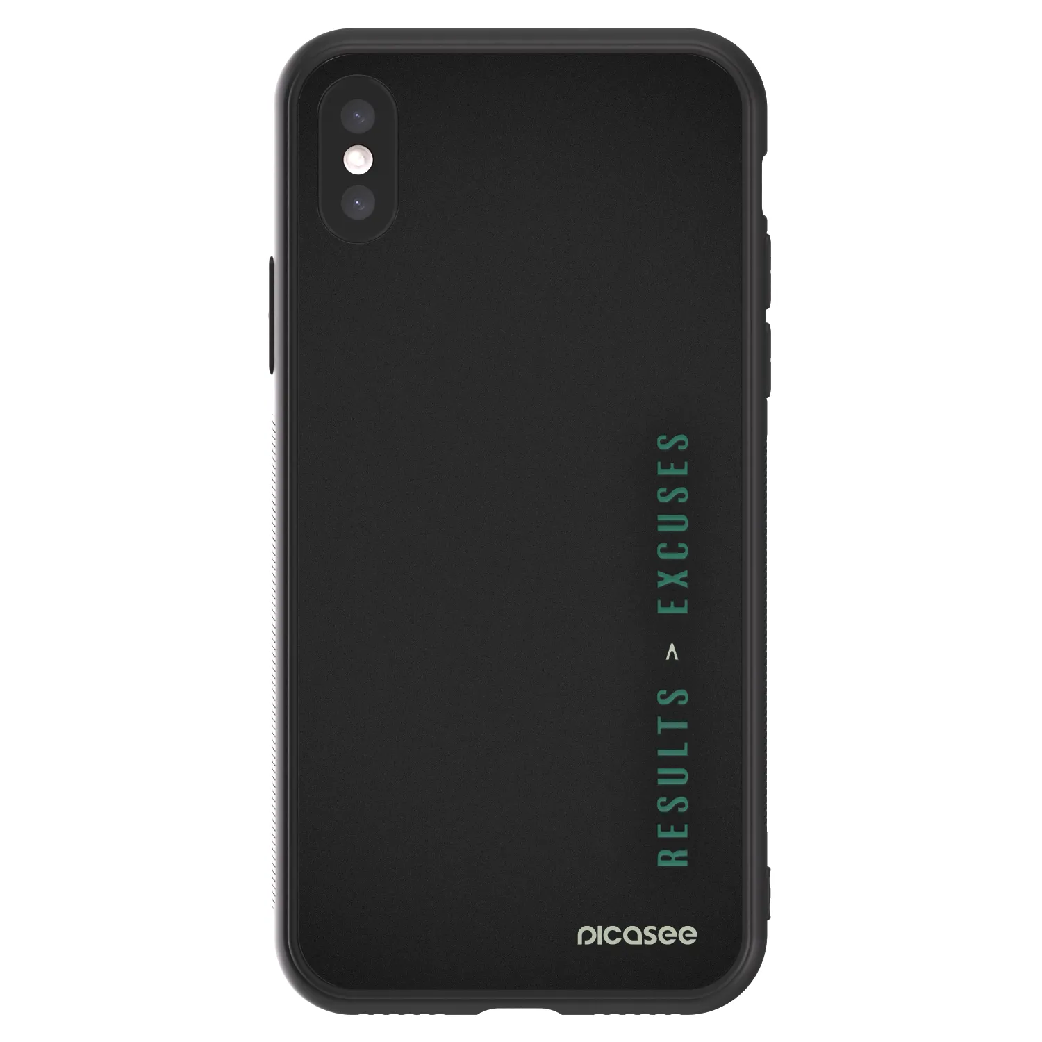 Picasee ULTIMATE CASE pentru Apple iPhone X/XS - Results x Excuses