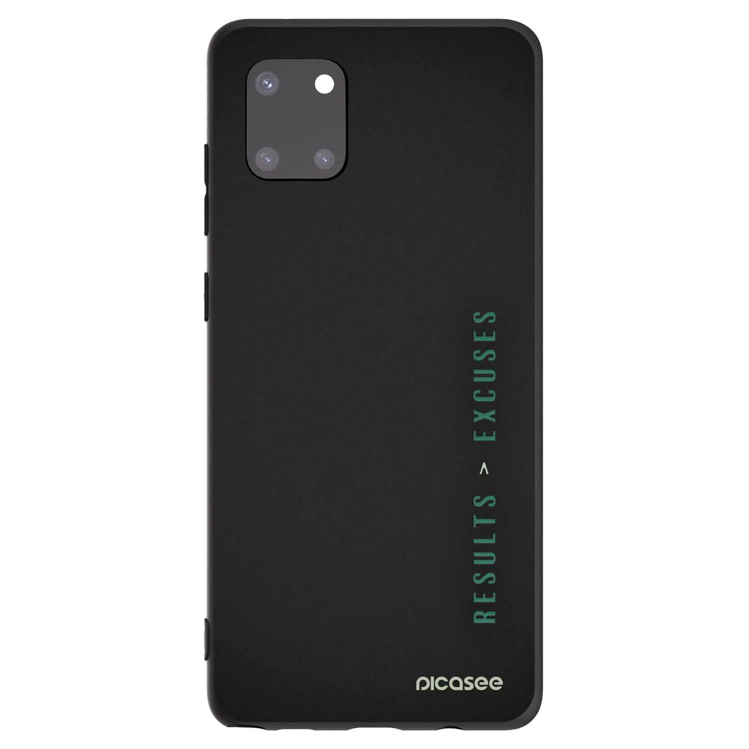 Picasee husă neagră din silicon pentru Samsung Galaxy Note 10 Lite N770F - Results x Excuses