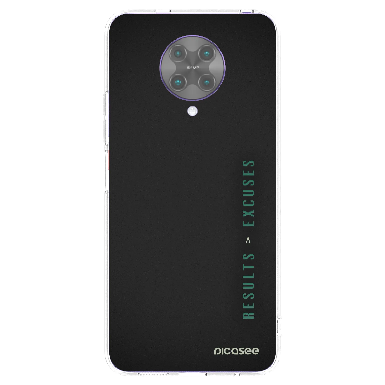 Picasee husă transparentă din silicon pentru Xiaomi Poco F2 Pro - Results x Excuses