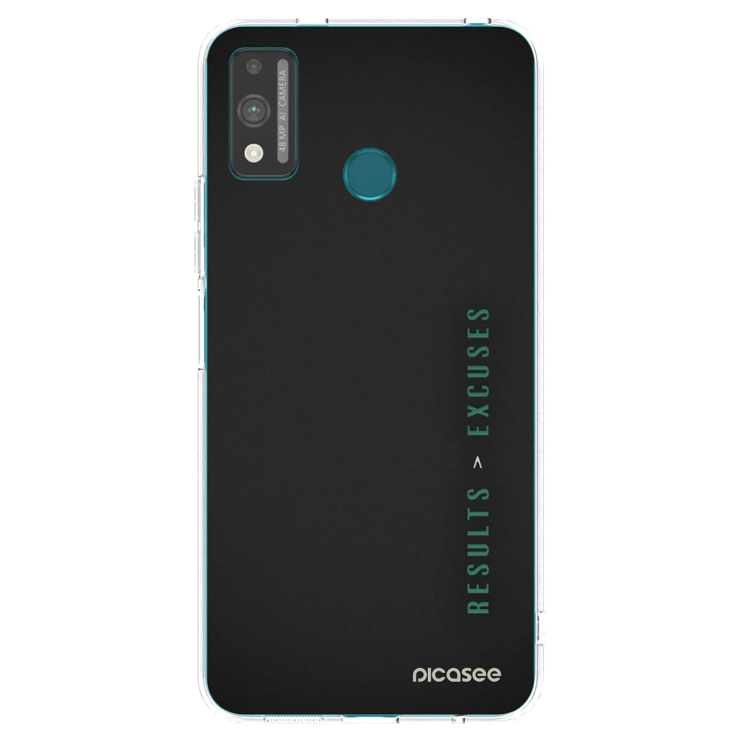 Picasee husă transparentă din silicon pentru Honor 9X Lite - Results x Excuses