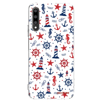 Picasee husă transparentă din silicon pentru Honor 9X Pro - Sailor Vibes