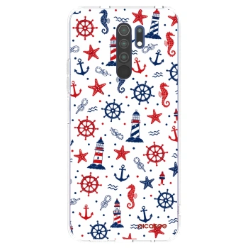 Picasee husă transparentă din silicon pentru Xiaomi Redmi 9 - Sailor Vibes