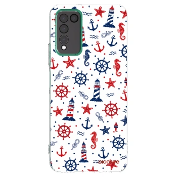 Picasee husă transparentă din silicon pentru Honor 10X Lite - Sailor Vibes