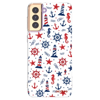 Picasee husă transparentă din silicon pentru Samsung Galaxy S21+ 5G G996F - Sailor Vibes