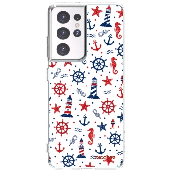 Picasee husă transparentă din silicon pentru Samsung Galaxy S21 Ultra 5G G998B - Sailor Vibes