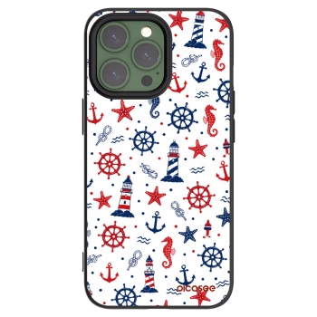 Picasee husă neagră din silicon pentru Apple iPhone 13 Pro - Sailor Vibes