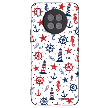 Picasee husă neagră din silicon pentru Huawei Nova 8i - Sailor Vibes