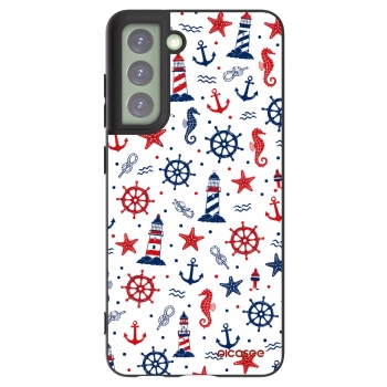 Picasee husă neagră din silicon pentru Samsung Galaxy S21 FE 5G - Sailor Vibes