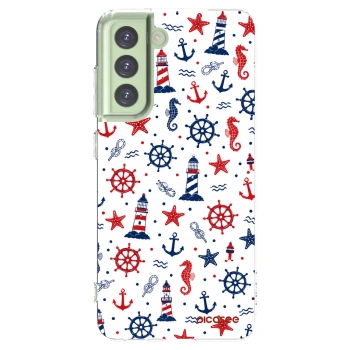 Picasee husă transparentă din silicon pentru Samsung Galaxy S21 FE 5G - Sailor Vibes