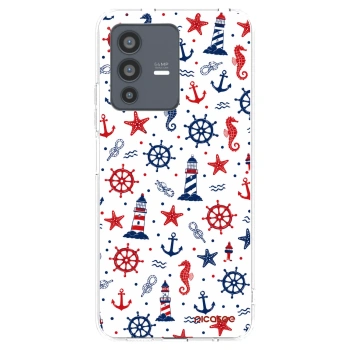 Picasee husă transparentă din silicon pentru Vivo V23 5G - Sailor Vibes