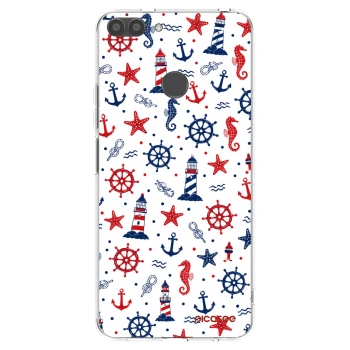Picasee husă transparentă din silicon pentru Huawei P Smart - Sailor Vibes