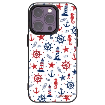 Picasee husă neagră din silicon pentru Apple iPhone 14 Pro - Sailor Vibes