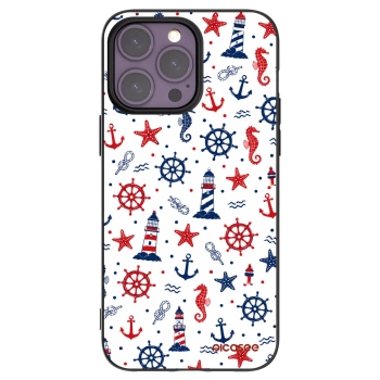 Picasee husă neagră din silicon pentru Apple iPhone 14 Pro Max - Sailor Vibes