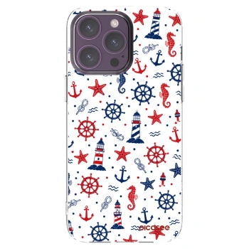 Picasee husă transparentă din silicon pentru Apple iPhone 14 Pro Max - Sailor Vibes