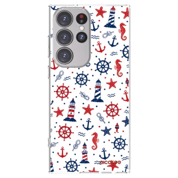 Picasee husă transparentă din silicon pentru Samsung Galaxy S23 Ultra 5G - Sailor Vibes