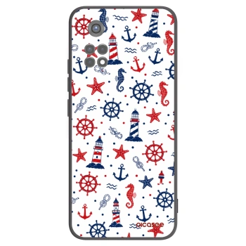 Picasee husă neagră din silicon pentru Xiaomi Redmi Note 11S 5G - Sailor Vibes