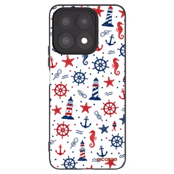 Picasee husă neagră din silicon pentru Honor X8a - Sailor Vibes