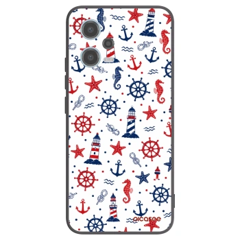 Picasee husă neagră din silicon pentru Xiaomi Redmi Note 12 5G - Sailor Vibes