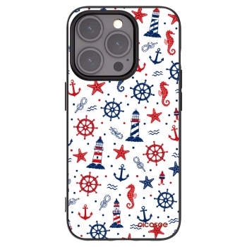 Picasee husă neagră din silicon pentru Apple iPhone 15 Pro - Sailor Vibes