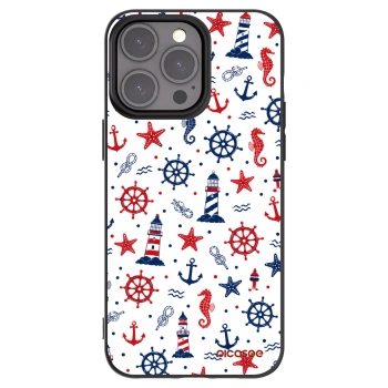 Picasee husă neagră din silicon pentru Apple iPhone 15 Pro Max - Sailor Vibes