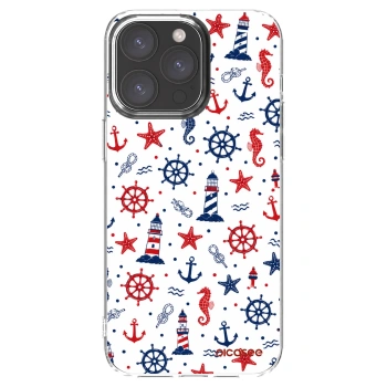 Picasee husă transparentă din silicon pentru Apple iPhone 15 Pro Max - Sailor Vibes