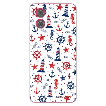 Picasee husă transparentă din silicon pentru Motorola Moto G84 5G - Sailor Vibes