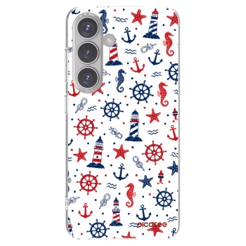 Picasee husă transparentă din silicon pentru Samsung Galaxy S24 S921B 5G - Sailor Vibes