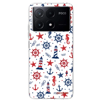 Picasee husă transparentă din silicon pentru Xiaomi Poco X6 Pro - Sailor Vibes