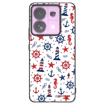 Picasee husă neagră din silicon pentru Xiaomi Redmi Note 13 Pro 5G - Sailor Vibes