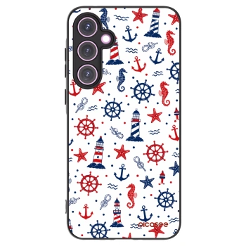 Picasee husă neagră din silicon pentru Samsung Galaxy A35 5G A356B - Sailor Vibes