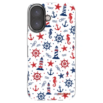 Picasee husă transparentă din silicon pentru Apple iPhone 16 - Sailor Vibes